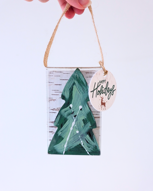 Crunchy Peppermint Evergreen Tree (Ornament Box)