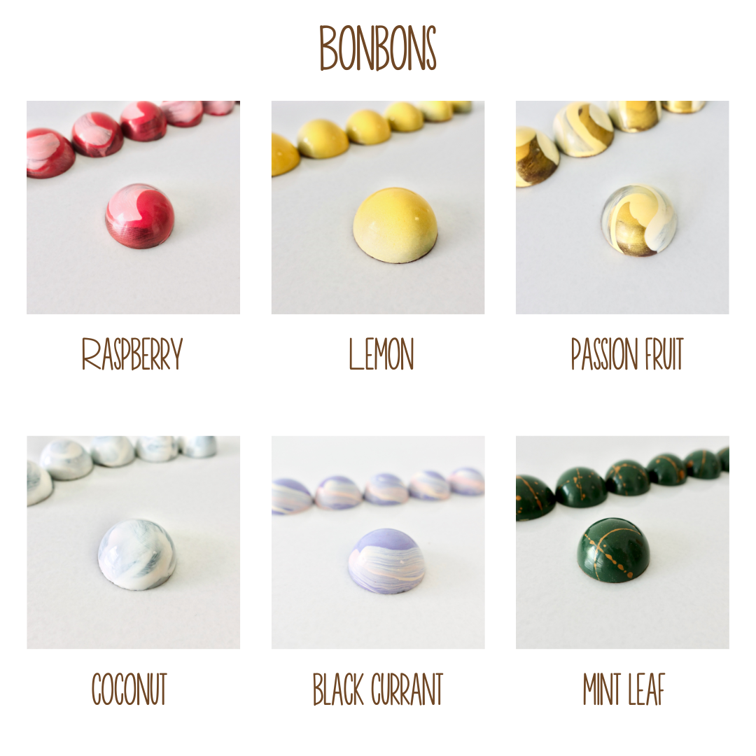 Gold Tray: Bonbons/Caramels (20 pieces)
