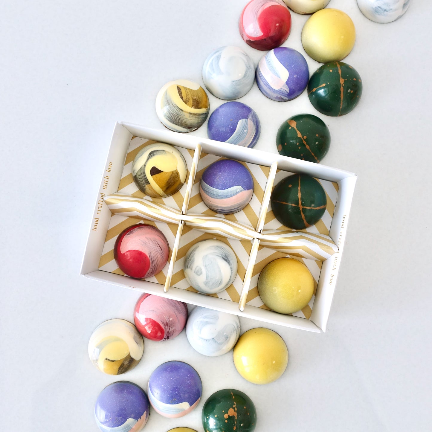 Box of 6 Fresh and Bright Bonbons