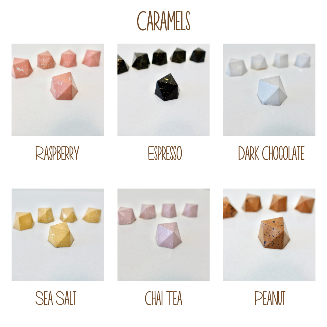 Gold Tray: Bonbons/Caramels (20 pieces)