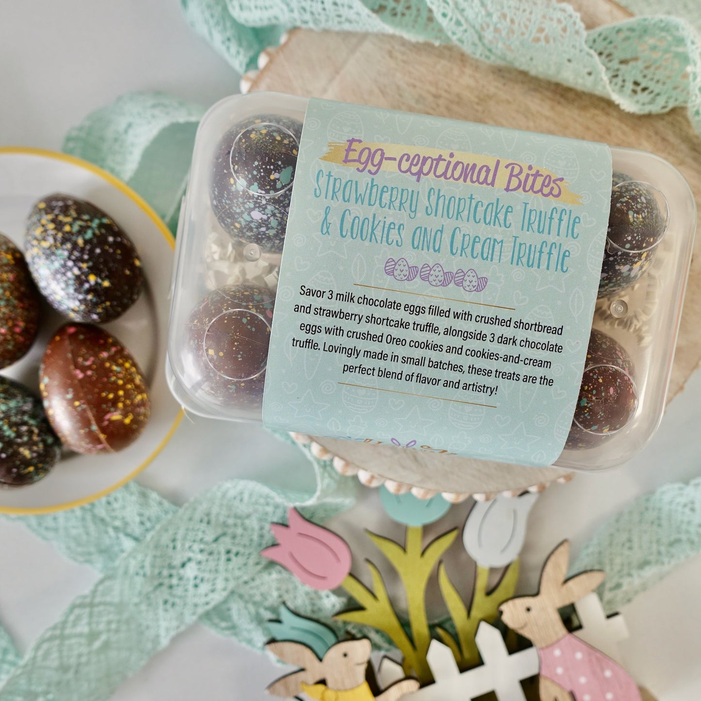 Eggceptional Bites - 6 Assorted Eggs