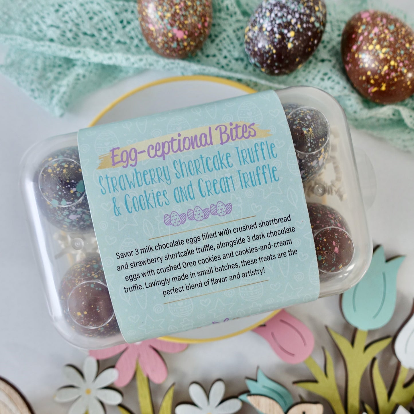 Eggceptional Bites - 6 Assorted Eggs