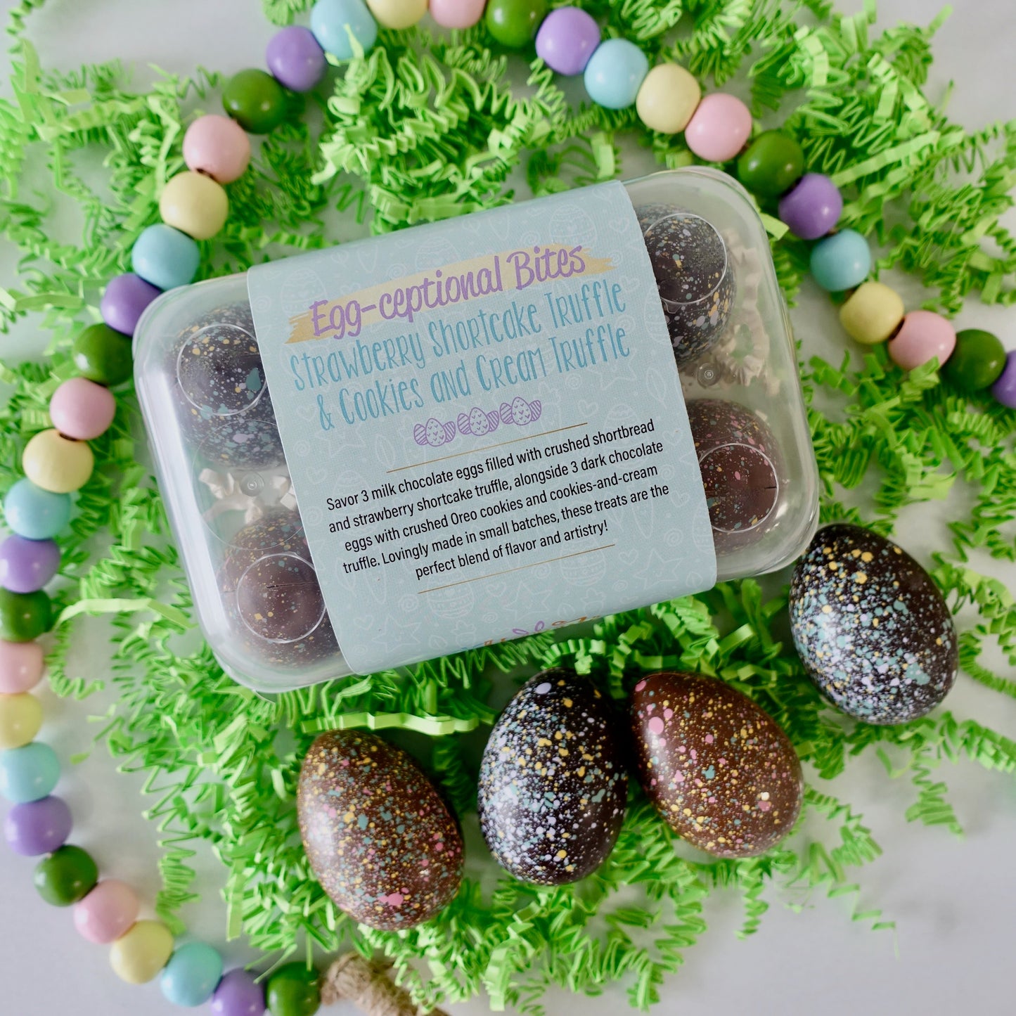 Eggceptional Bites - 6 Assorted Eggs