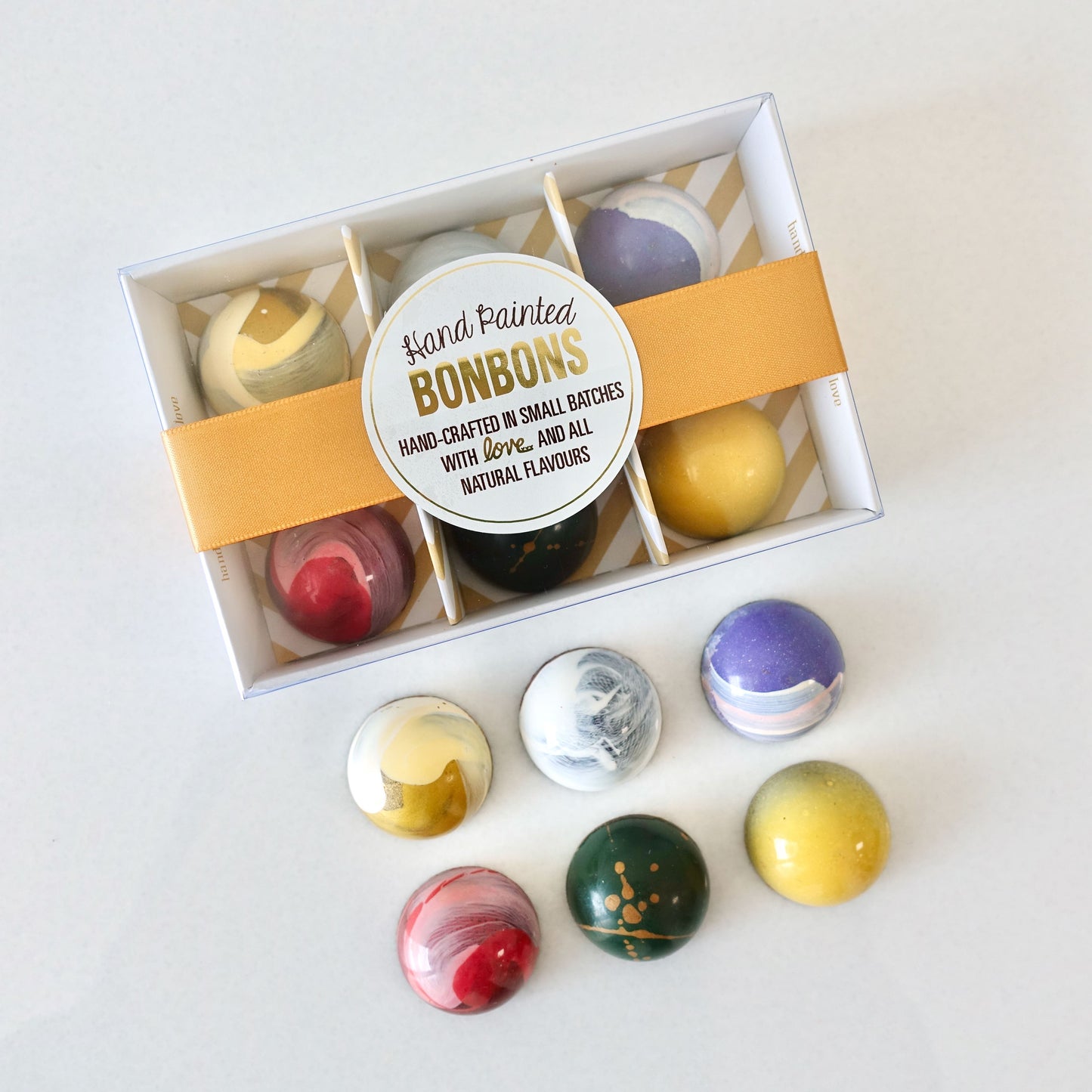 Box of 6 Fresh and Bright Bonbons