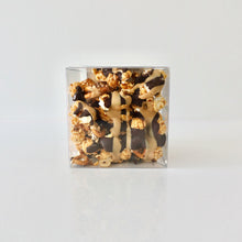 Load image into Gallery viewer, Salty and Sweet Caramel Popcorn (NEW SIZE - 4&quot; cube box)
