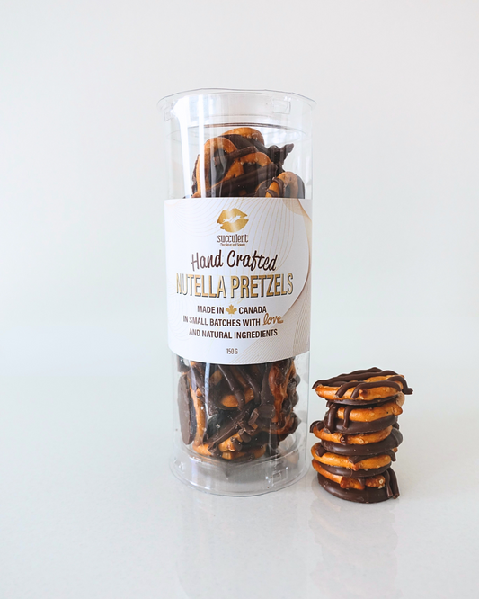 Tube of Nutella Pretzels