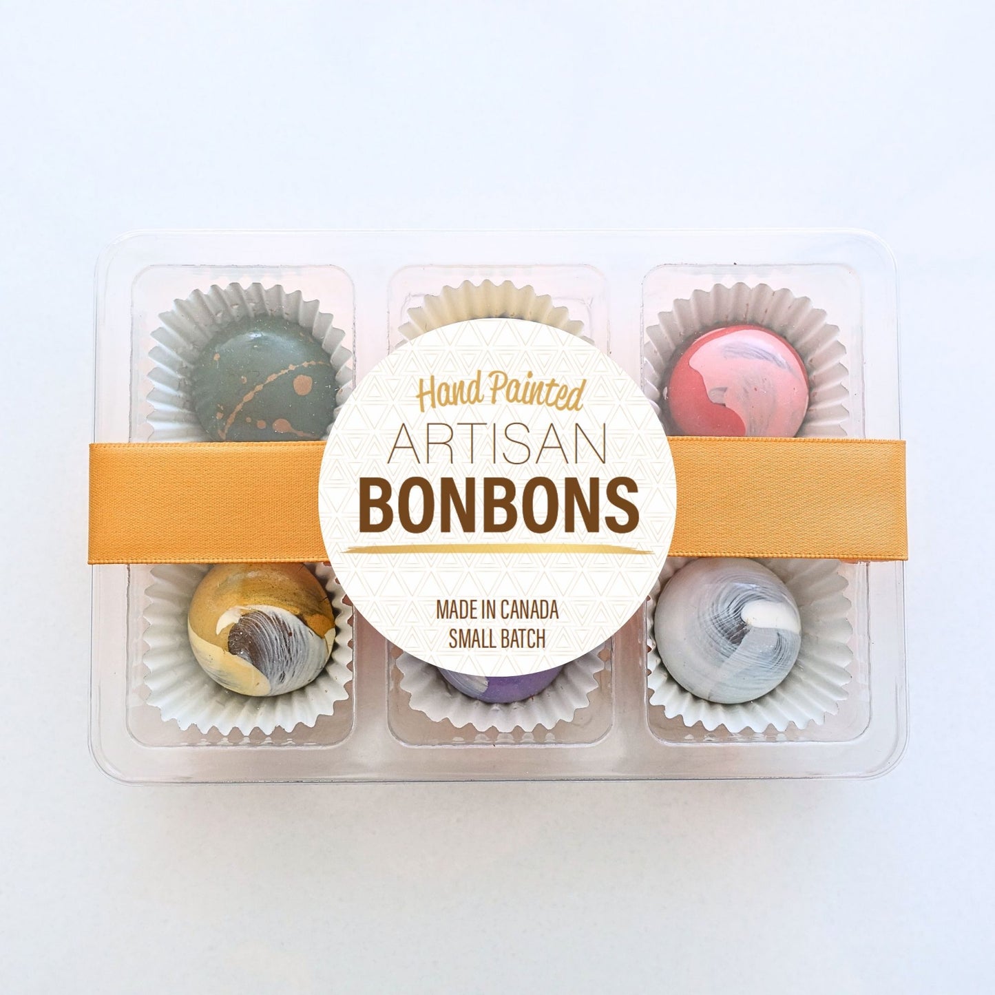 Bonbons: Box of 6 Fresh and Bright