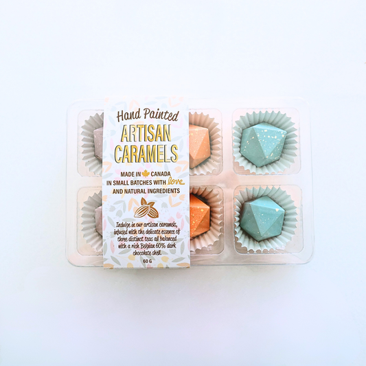 Caramels: Box of 6 Tea Collection