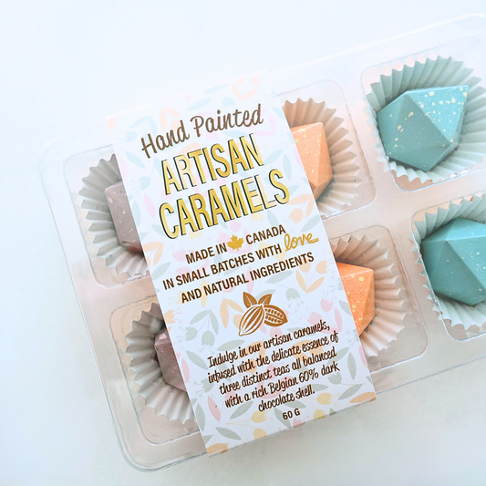 Caramels: Box of 6 Tea Collection