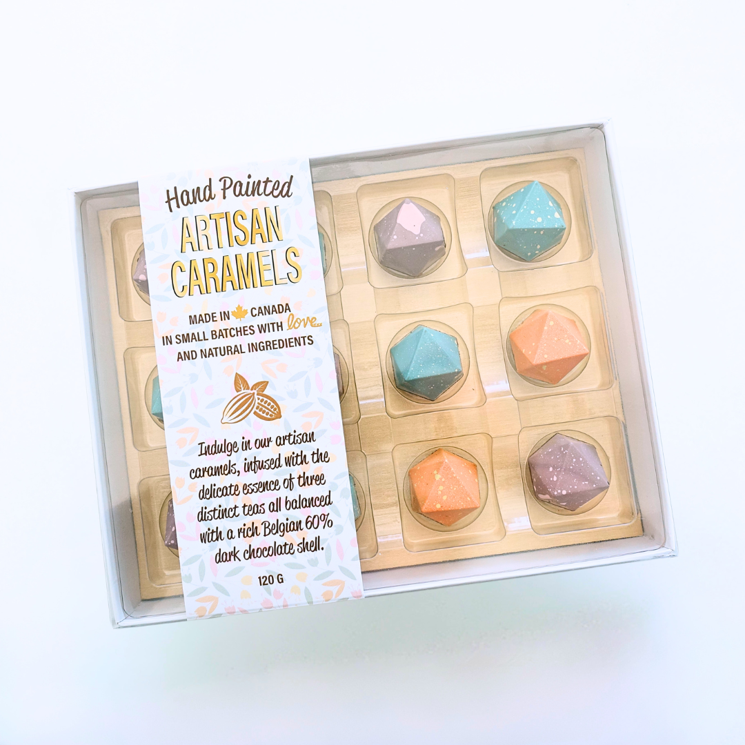Caramels: Box of 12 Tea Collection