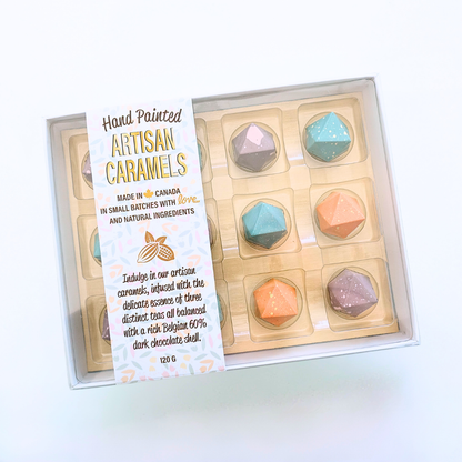 Caramels: Box of 12 Tea Collection