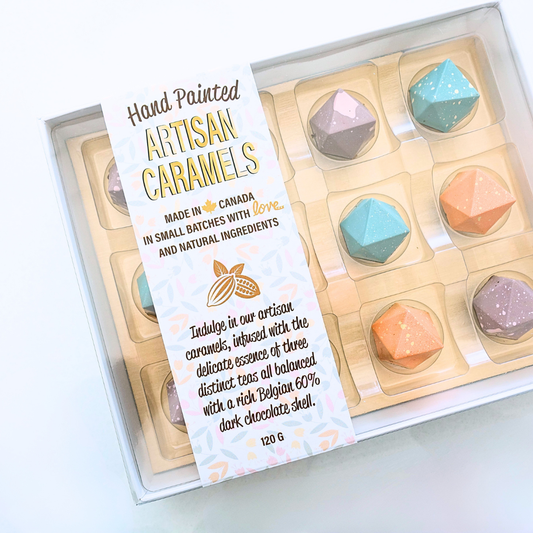 Caramels: Box of 12 Tea Collection