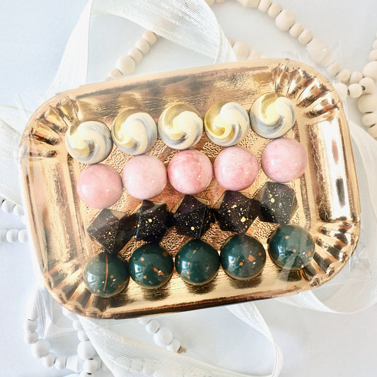 Gold Tray: Bonbons/Caramels (20 pieces)